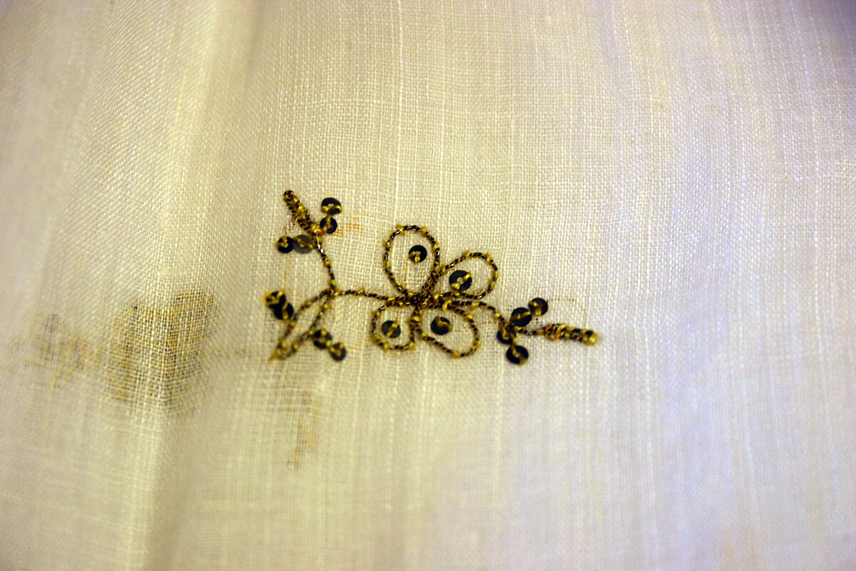 Skirt, linen, British