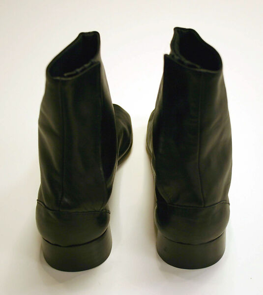 Boots, Maison Margiela (French, founded 1988), leather, metal, French