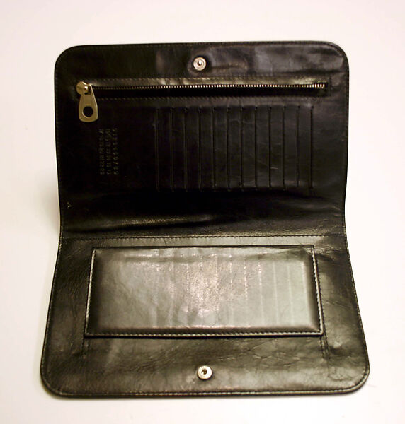 Clutch, Maison Margiela (French, founded 1988), leather, French