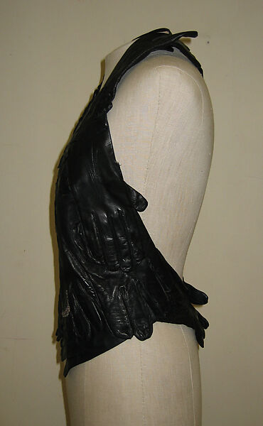 Halter, Maison Margiela (French, founded 1988), leather, French