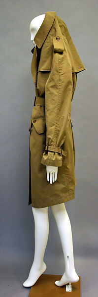 Trench coat, Maison Margiela (French, founded 1988), cotton, acetate, French