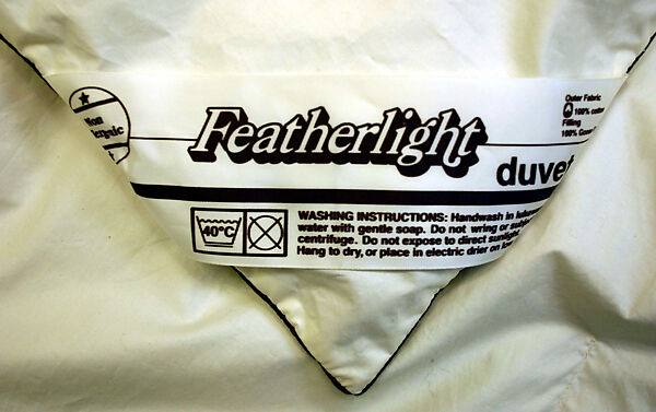 Coat, Maison Margiela (French, founded 1988), cotton, feather, French