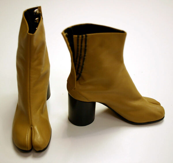 Boots, Maison Margiela (French, founded 1988), leather, French 