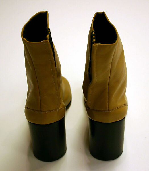 Boots, Maison Margiela (French, founded 1988), leather, French
