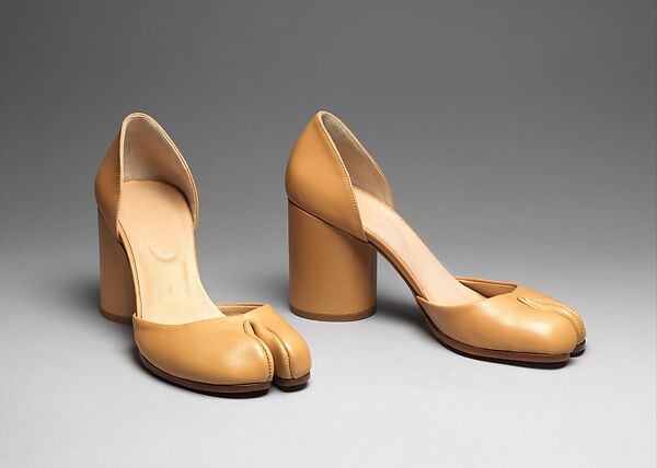 Pumps, Maison Margiela (French, founded 1988), leather, French 