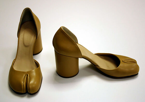 Pumps, Maison Margiela (French, founded 1988), leather, French