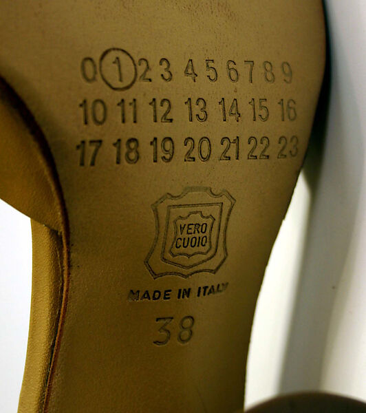 Pumps, Maison Margiela (French, founded 1988), leather, French