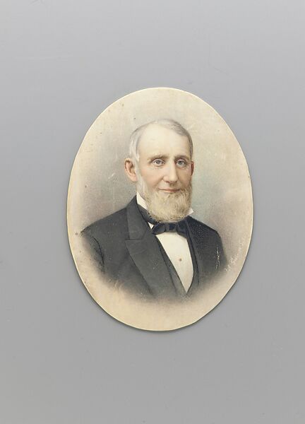 Isaac M. Dyckman, Watercolor on ivory, German 