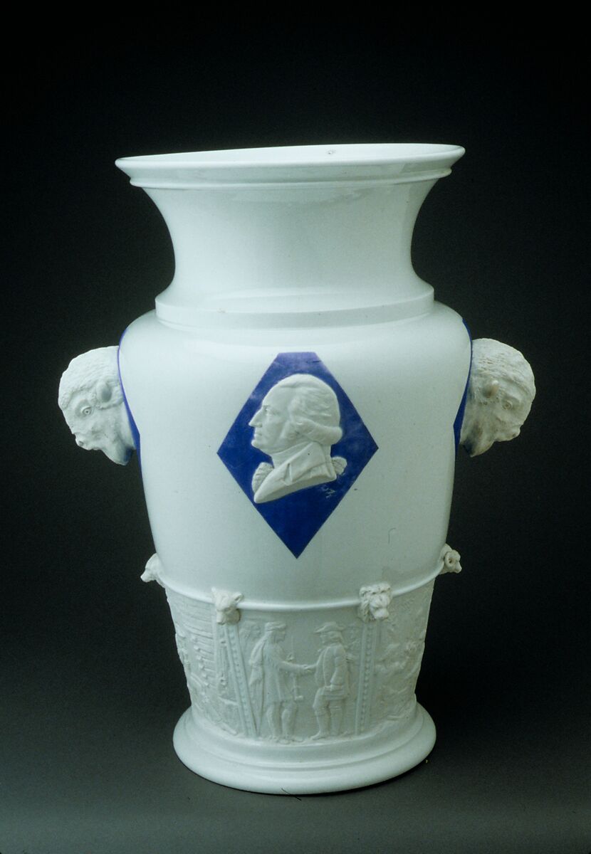 Century Vase, Designed by Karl L. H. Müller (1820–1887), Porcelain, American 