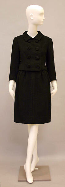 Suit, House of Balenciaga (French, founded 1937), wool, French 