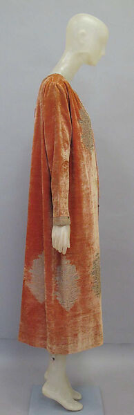 Dress, Fortuny (Italian, founded 1906), silk, metal, glass, Italian
