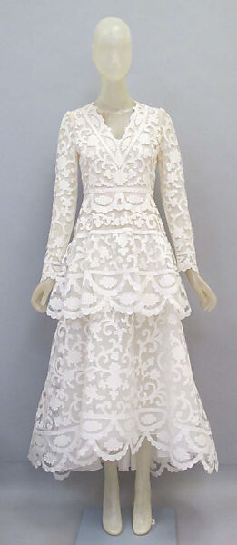 Dress, Oscar de la Renta, LLC. (American, founded 1965), silk, synthetic, American 