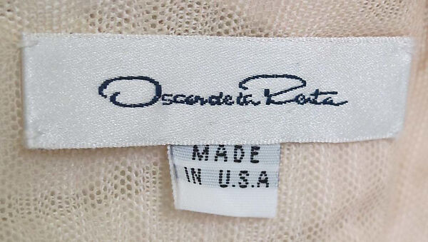 Dress, Oscar de la Renta, LLC. (American, founded 1965), silk, synthetic, American