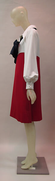 Dress, Geoffrey Beene (American, Haynesville, Louisiana 1927–2004 New York), (a, b) synthetic, metal ; (c, d) silk, metal, American