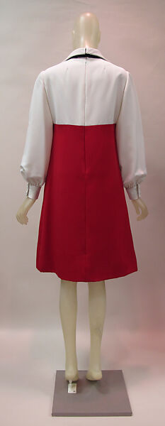 Dress, Geoffrey Beene (American, Haynesville, Louisiana 1927–2004 New York), (a, b) synthetic, metal ; (c, d) silk, metal, American