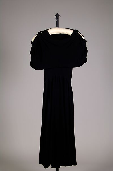 Cocktail dress, House of Balenciaga (French, founded 1937), silk, French