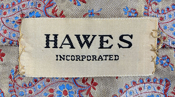 "From the Arabic", Hawes Incorporated (American, 1928–40; 1947–48), silk, metal, wool, American