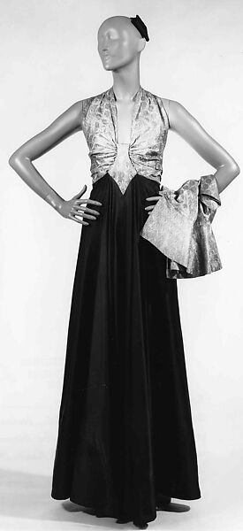 "From the Arabic", Hawes Incorporated (American, 1928–40; 1947–48), silk, metal, wool, American