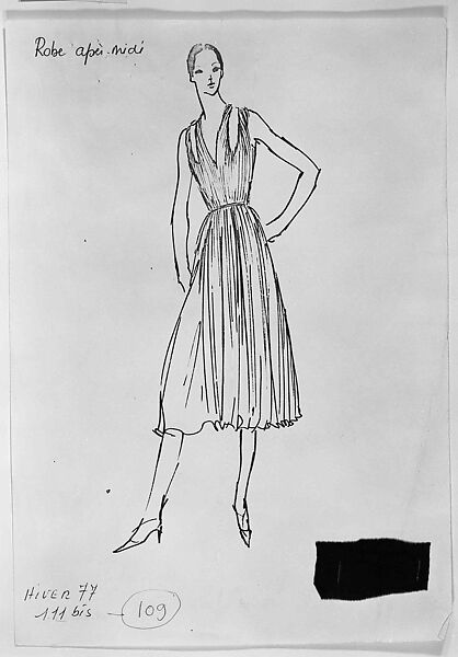 Dress, Madame Grès (Germaine Émilie Krebs) (French, Paris 1903–1993 Var region), silk, French