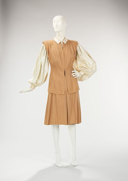 Ensemble, Vera Maxwell (American, 1901–1995), synthetic fiber, American
