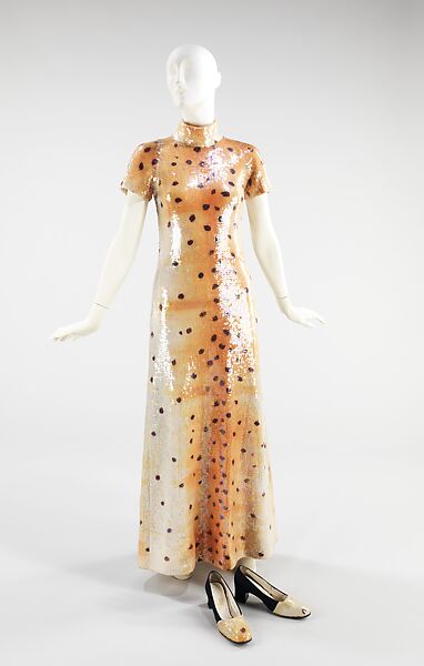 Evening ensemble, Marguery Bolhagen (American, Carlisle, Pennsylvania 1920–2021 Napa, California), silk, American 