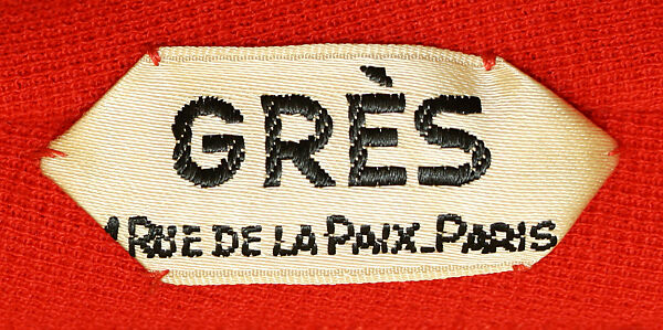 Ensemble, Madame Grès (Germaine Émilie Krebs) (French, Paris 1903–1993 Var region), wool, French