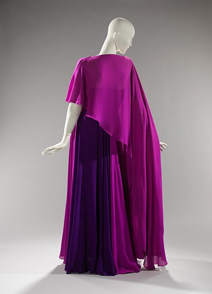 Evening ensemble, Madame Grès (Germaine Émilie Krebs) (French, Paris 1903–1993 Var region), silk, French