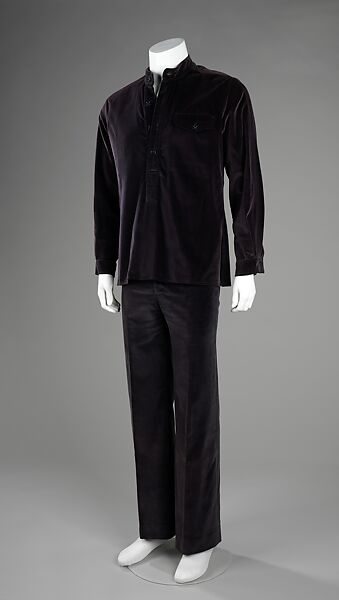 Leisure suit, David Stevens, cotton, American 