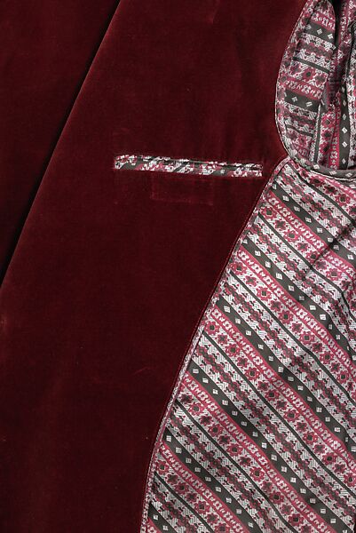 Suit, cotton, leather, American