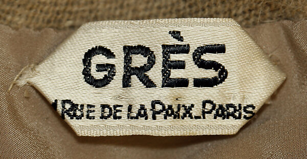 Dress, Madame Grès (Germaine Émilie Krebs) (French, Paris 1903–1993 Var region), wool, silk, French