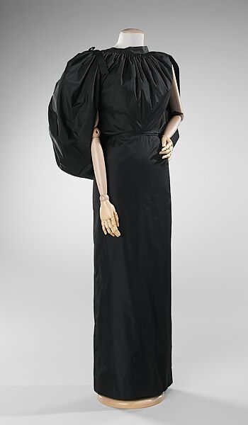 Evening dress, Madame Grès (Germaine Émilie Krebs) (French, Paris 1903–1993 Var region), silk, French 