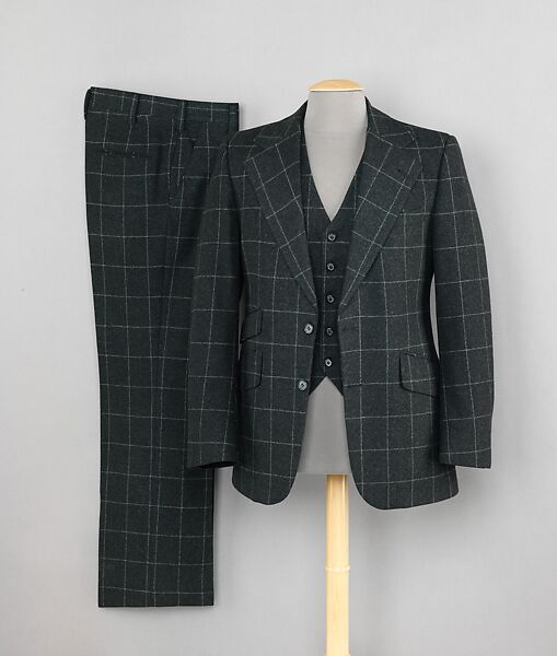 Suit, Bill Blass Ltd. (American, founded 1970), wool, synthetic, American 