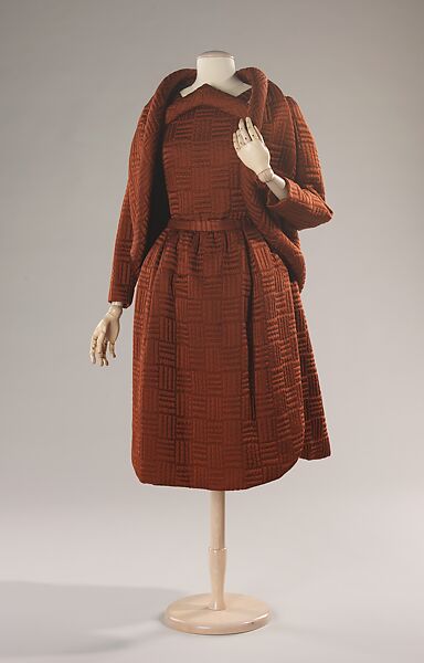Ensemble, Marguery Bolhagen (American, Carlisle, Pennsylvania 1920–2021 Napa, California), silk, American