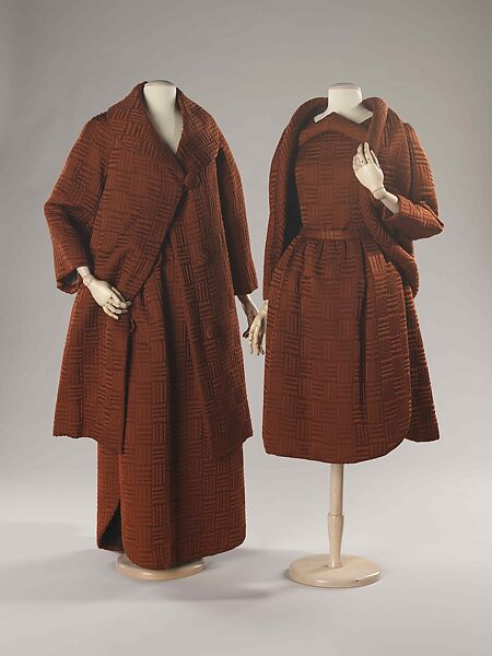 Ensemble, Marguery Bolhagen (American, Carlisle, Pennsylvania 1920–2021 Napa, California), silk, American 