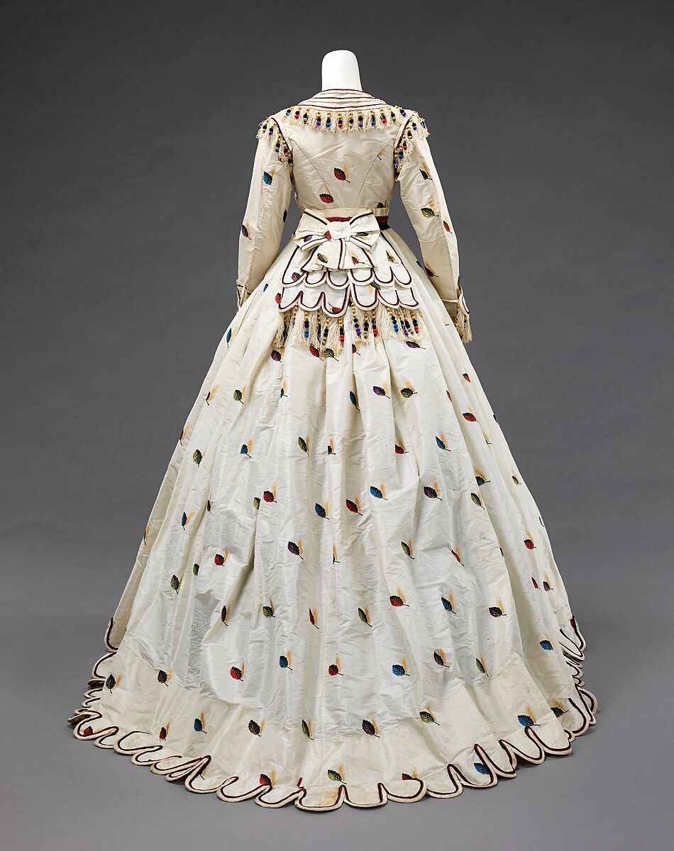 Evening ensemble, Texier St. Engley, silk, French