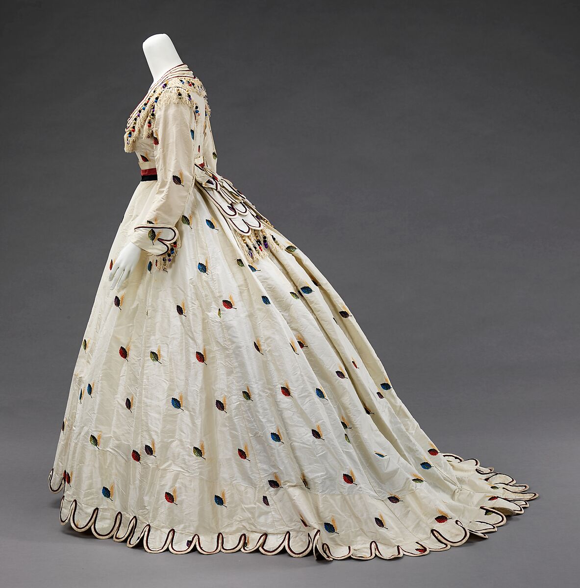 Evening ensemble, Texier St. Engley, silk, French