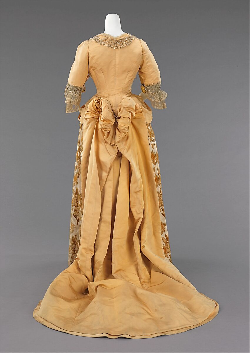 Evening ensemble, House of Worth (French, 1858–1956), silk, French