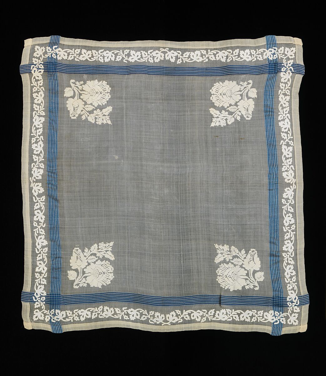Handkerchief, piña, cotton, Philippine 
