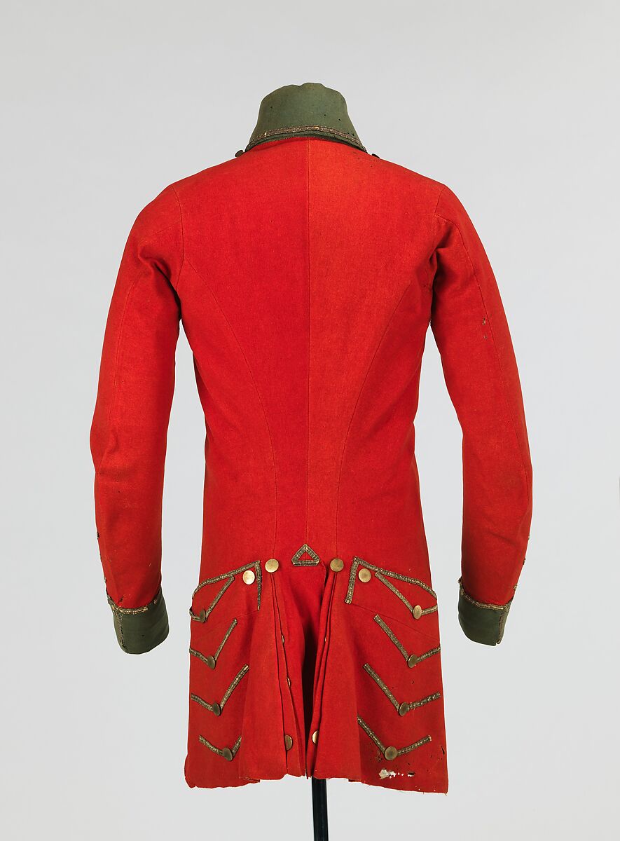 Military coat, wool, metal, American