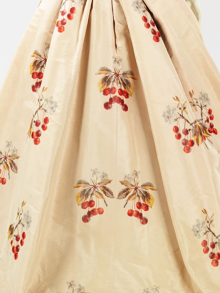Evening dress, House of Worth (French, 1858–1956), silk, rhinestones, French