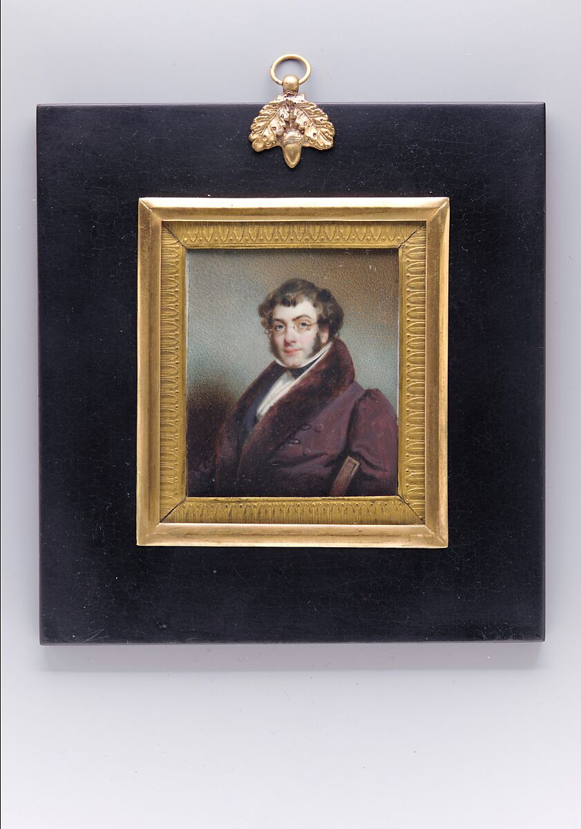 Frederick Gore King, Thomas Seir Cummings (American (born England), Bath 1804–1894 Hackensack, New Jersey), Watercolor on ivory, American 