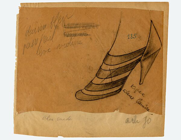 Model No. 185, Steven Arpad (French, 1904–1999), leather, wood, French