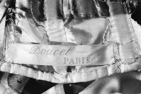 Evening dress, Jacques Doucet (French, Paris 1853–1929 Paris), silk, fur, linen, French