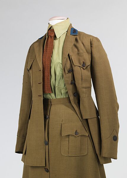 Military uniform, Franklin Simon &amp; Co. (American, founded 1902), wool, cotton, leather, American