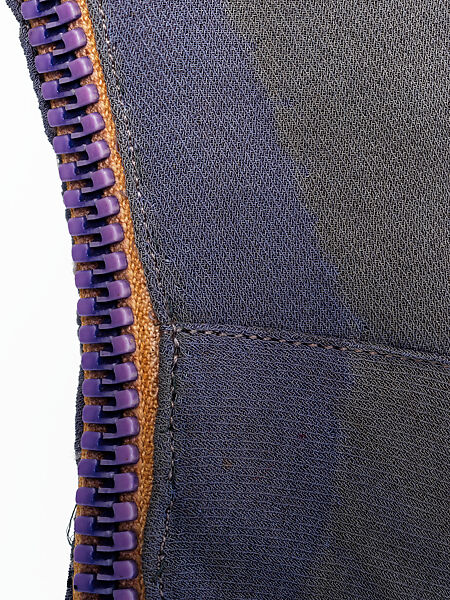 Evening dress, Schiaparelli (French, founded 1927), silk, plastic (cellulose acetate, cellulose nitrate), metal, French