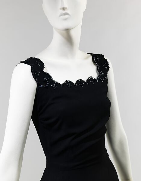 Ensemble, Elsa Schiaparelli (Italian, 1890–1973), wool, beads, French