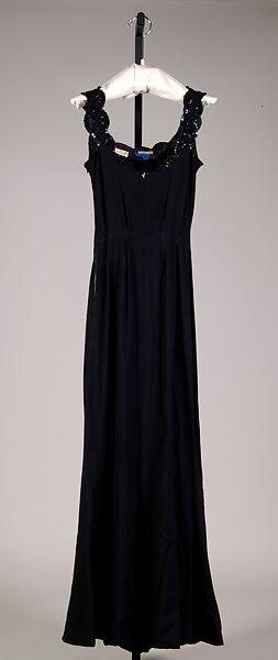 Ensemble, Elsa Schiaparelli (Italian, 1890–1973), wool, beads, French