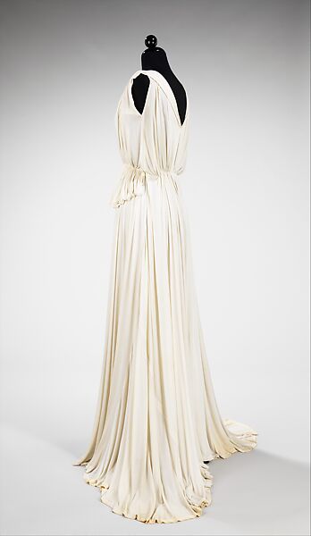 Evening dress, Alix (French, 1934–1942), silk, French