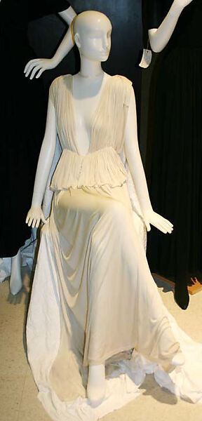 Evening dress, Alix (French, 1934–1942), silk, French