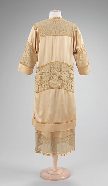 Evening suit, Attributed to Callot Soeurs (French, active 1895–1937), silk, linen, French